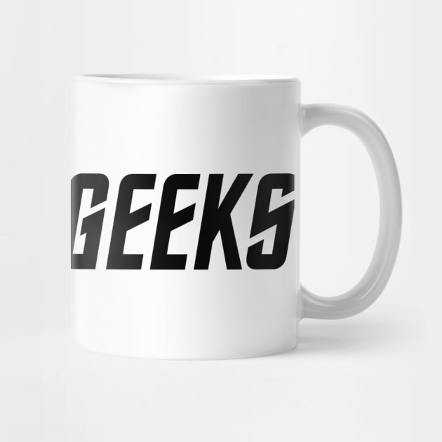 Trek Geeks Logo (Black Letters) by trekgeeks